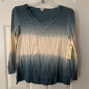 NWT Reba Free Spirit Blouse